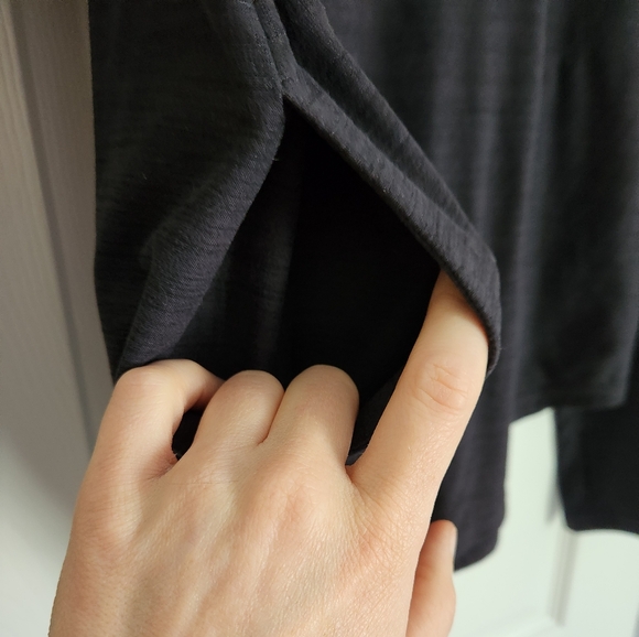 Breathe on Slub knit pullover hoodie - Picture 4 of 6